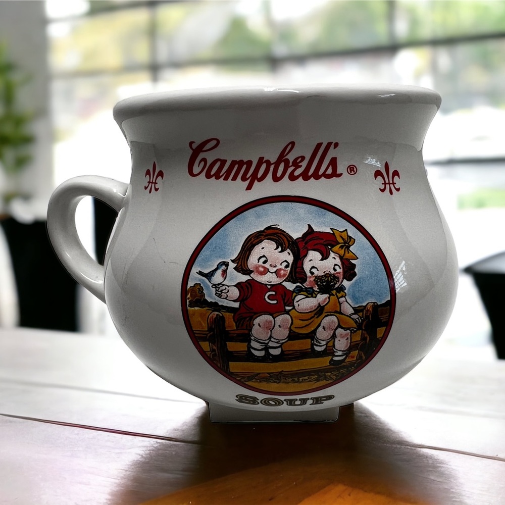 Vintage Cambell's Soup Mug with Cambell's Twins.